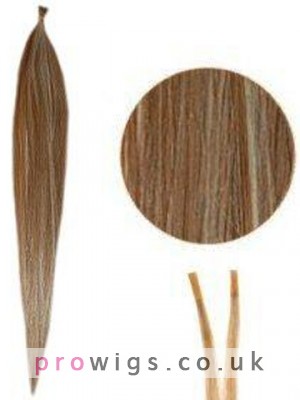 Mixed Silky Straight Stick/I Tip Hair Extensions