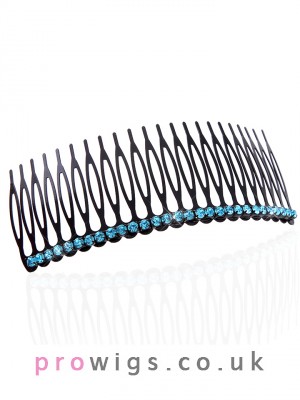 Women's Elegant Rhinestone Inlaid Fringe Hair Combs