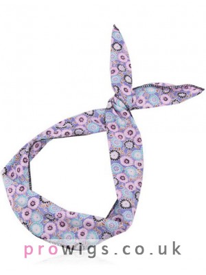 Lovely Bunny Ears Shape Cloth Art Headbands For Girls