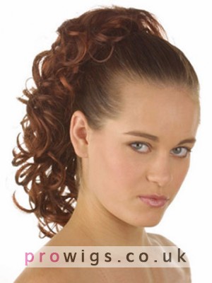 12" Curly With Claw Clip Synthetic Ponytail