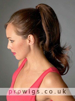 Straight Claw Clip Synthetic Ponytail