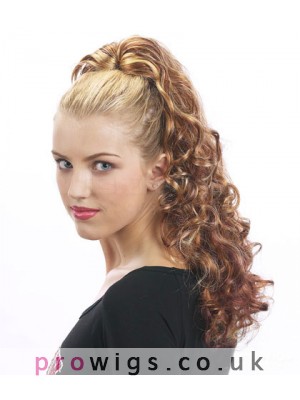 22" Curly Synthetic Ponytail With Drawstring