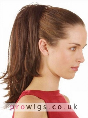Synthetic Ponytail With Claw Comb Attachment