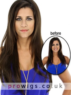 25" Layered Straight Hairpiece