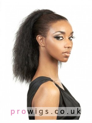 Glamorous Medium Curly Synthetic Half Wig