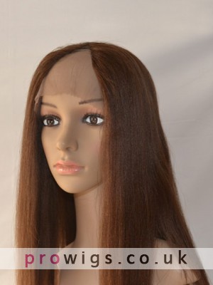 Human Hair Straight Lace Front U Part Lace Wig