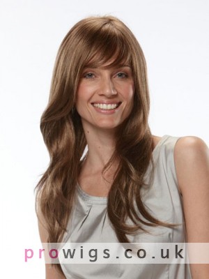Luxurious Long Wavy Synthetic Capless Wig