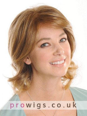 Mid-Length Curly Full Lace Remy Human Hair Wig