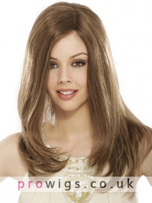 100% Human Hair Long Straight Lace Front Wig