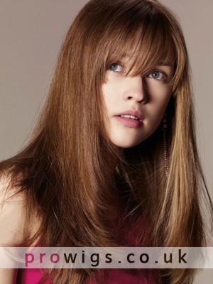 Clearance 100% Human Hair Long Capless Wig Clearance