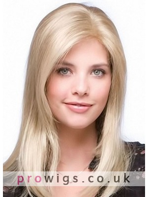 Clearance Long Straight Side Parting Human Hair Wig For Women
