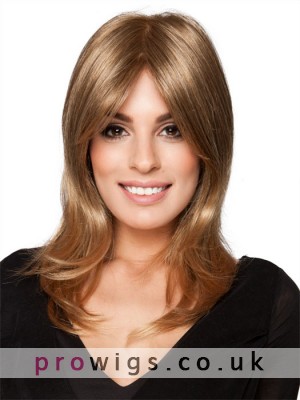 Middle Part Human Hair Lace Front Wig