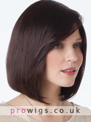 Women's Short Lace Front Human Hair Wig
