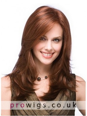 Long Lace Front Straight Human Hair Wig