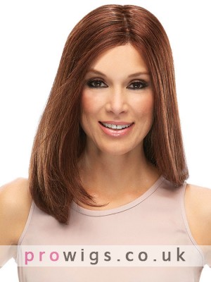 Shoulder Length Bob Style Human Hair Lace Front Wig