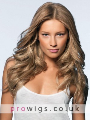 Impressive Long Loose Wavy New Arrival 100% Indian Remy Human Hair Full Lace Wig
