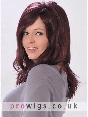 Long Layers Style With A Scalloped Front Human Hair Wig