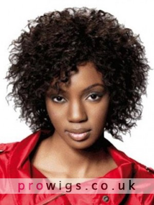 Short Curly 100% Human Hair Wig