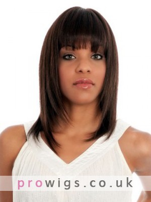 16" Human Hair Wig