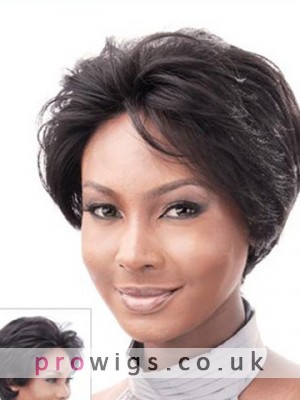 8"  Body Wavy Remy Human Hair Lace Front Wig