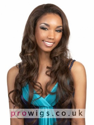 Long Wavy Lightweight Synthetic Capless Wig