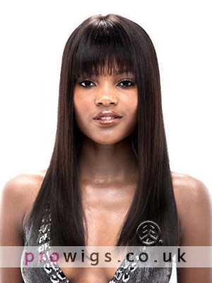 Extra Long Straight Lace Front Synthetic Wig