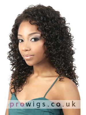 March Synthetic Curly Capless Wig