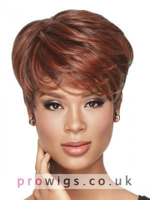 Tapered Tomboy Synthetic Capless Wig