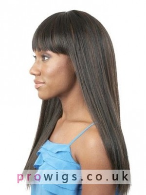 Capless High Quality Synthetic Straight  Wig