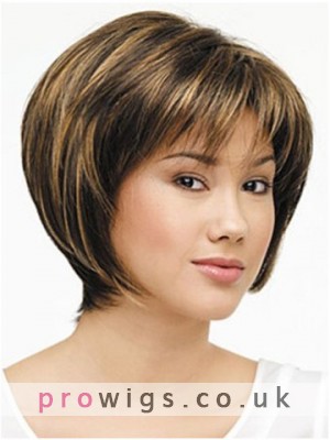 Bob Style Lace Front Synthetic Wig