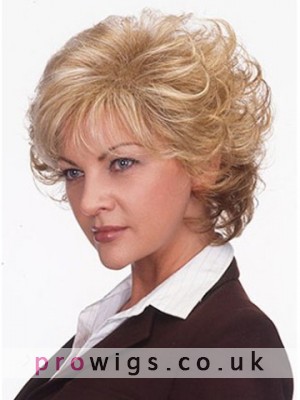 Short Loose Curly Synthetic Wig
