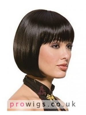 Classic Bob Style Synthetic Capless Wig