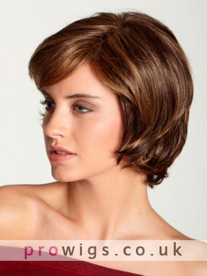 Short Straight Synthetic Fashion Wig