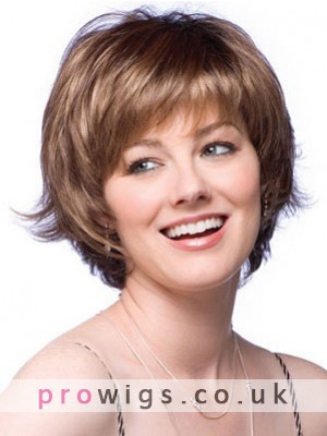 Feathered Layer Cut Synthetic Wig