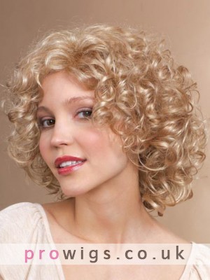 Curly Medium Length Regina Synthetic Wig