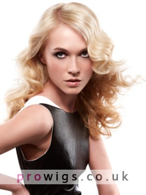 Shoulder Length Full Lace Synthetic Wig