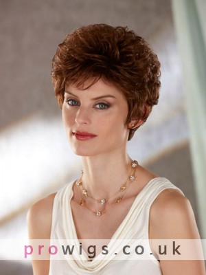 New Arrival Short Fluffy Synthetic Wig