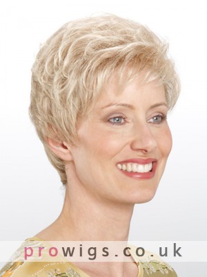 Synthetic Short Capless Beautiful Wig