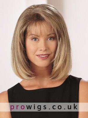 Women's Medium Straight Lace Front Synthetic Hair Wig