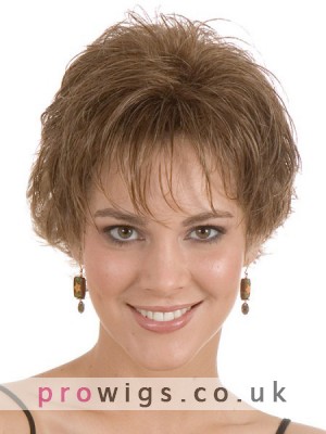 Short Lightweight Flipped Layers Synthetic Wigs
