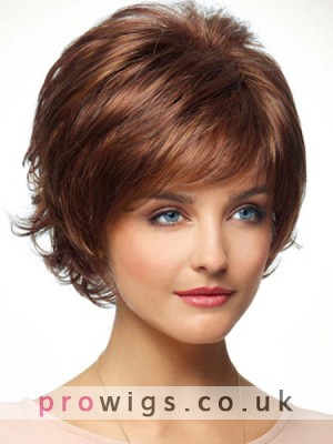 Over Razor Layering And Tapering Synthetic Wig