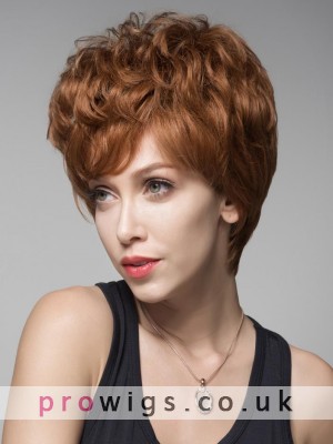 Straight Short Synthetic Capless Wig