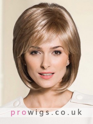 Charming Layers Medium Length Synthetic Capless Wig