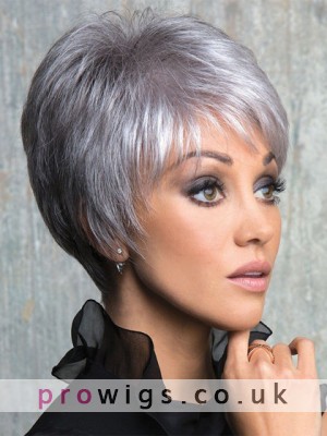 Clean Short Synthetic Capless Wig