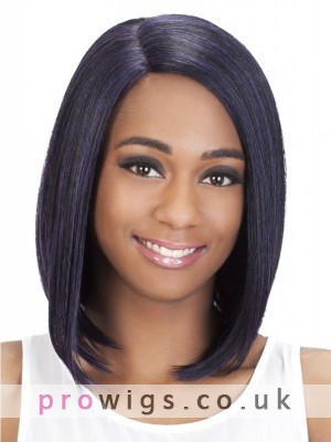 Comfortable Medium Length Synthetic Full Lace Wig