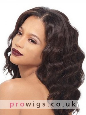 16" Deep Wavy Lace Front Wig