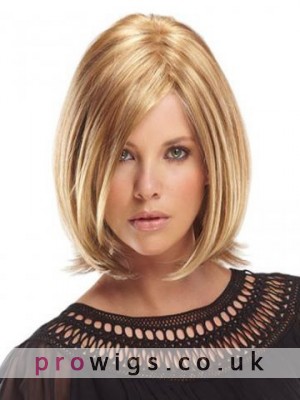 10" Remy Human Hair Highlight Lace Front Wig