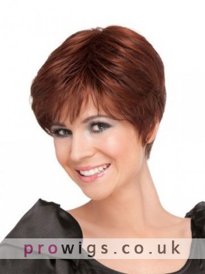 Short Straight Synthetic Full Lace Wig