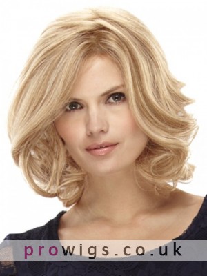 Short Curly Blond Full Lace Wig