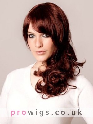 16" Sexey Curly Lace Front Wig
